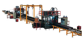 Línea de soldadura de vigas en H Modelo JH120