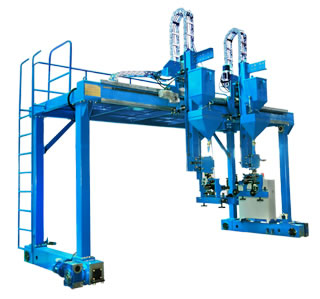 Línea de producción de lámina colaborante tipo auto portante Modelo JGH