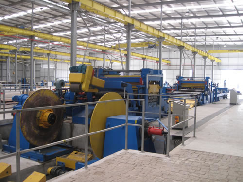 Querteilanlage