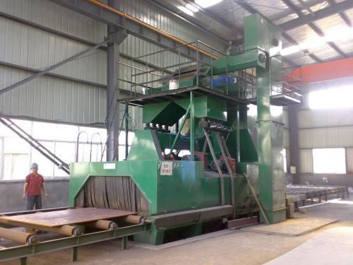 JPG Steel Plate Strahlanlage