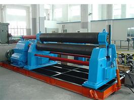 Top and Bottom Roll Adjusting Steel Plate Bending Machine